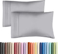 Queen Pillow Cases Set of 2 - Ultra Soft Hotel Quality Pillowcase Covers - Comfy, Cozy & Wrinkle Free - Shrink, Stain & Fade Resistant…