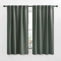 NICETOWN RV Curtains for Camper Windows - (Dark Mallard Color) 34x54 Inch, 2 Panels Set, Thermal Insulated Room Darkening Blackout…