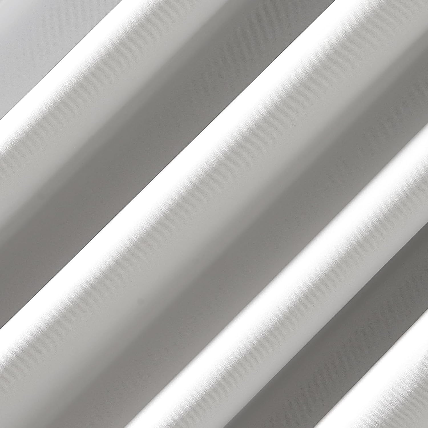 Sun Zero Nordic Theater Grade Extreme 100% Blackout Grommet Curtain Single Panel, 52" x 108", Pearl