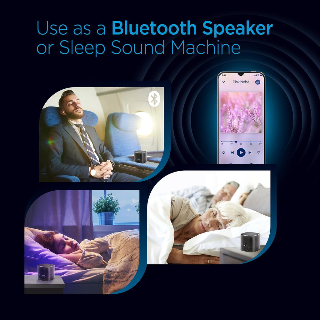 SoundOasis Sound Oasis® Bluetooth® Tinnitus Sound relaxation System® – 25 Built-in Tinnitus Relief & Relaxation Sounds, Extended 12-Hour…