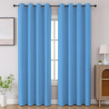 CUCRAF Room Darkening Window Curtains for Bedroom, Light Blocking Drapes for Living Room,52 inch Width x 96 inch Length, Set of 2…