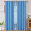 Cucraf Blackout Curtains 84 inch Length 2 Panels Set, Room Darkening Drapes for Living Room Bedroom, Thermal Insulated Light Blocking Gromm…