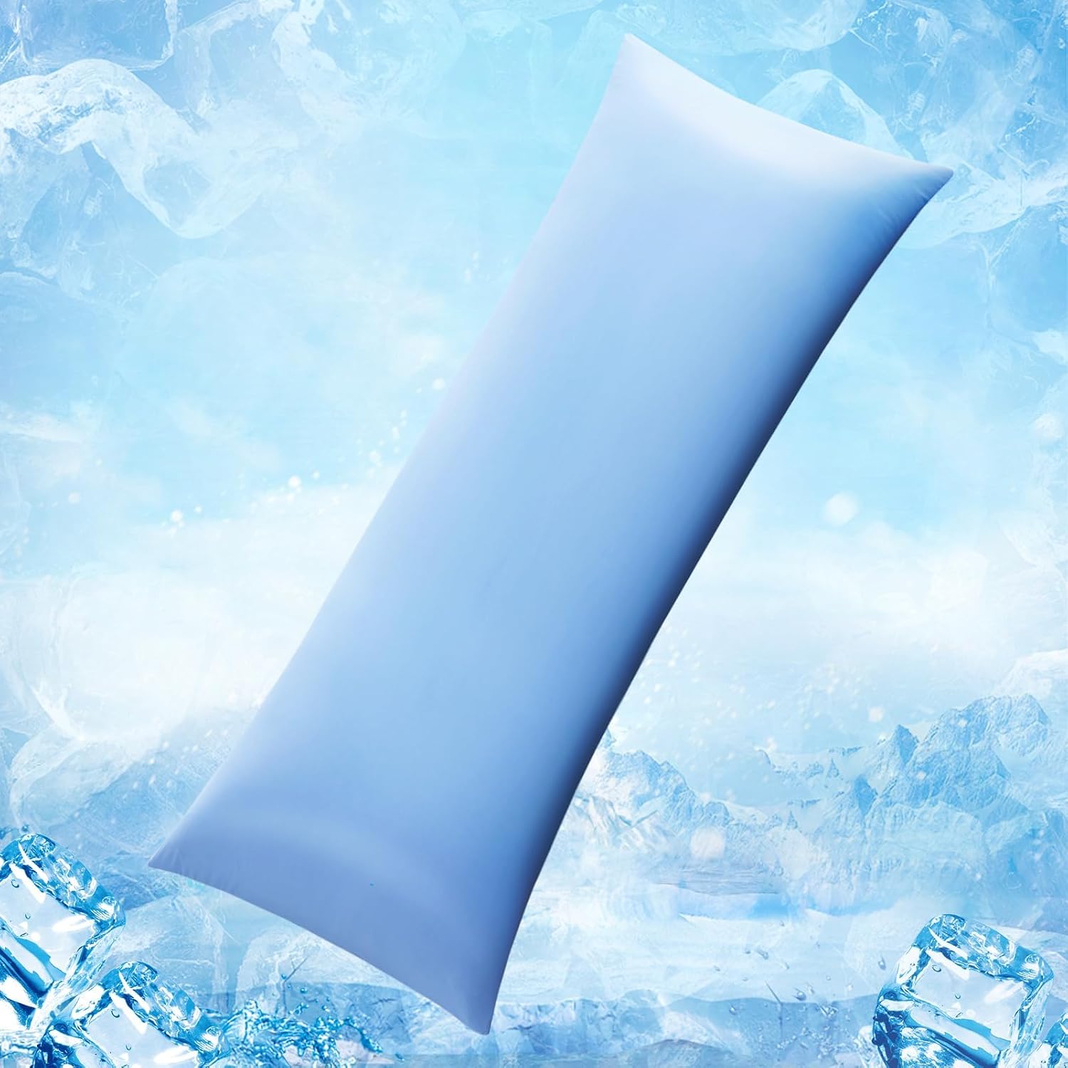 Avolare Cooling Pillow Cases, Arc-Chill Q-Max>0.5 Body Pillowcases for Hair Skin and Hot Sleepers, Soft Silky 20" x 54" Summer Long Pillow…