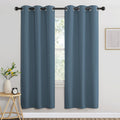 Nicetown Blackout 72 inch Curtains for Kids Room, Grommet Room Darkening Thermal Insulated Solid Window Treatments Sound Reducing for Bedro…