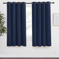 NICETOWN Blackout Curtain Panel, Navy Blue, 55 inches Wide by 68 inches Long, 1 PC, Light Blocking Room Darkening Drape/Drapery for…