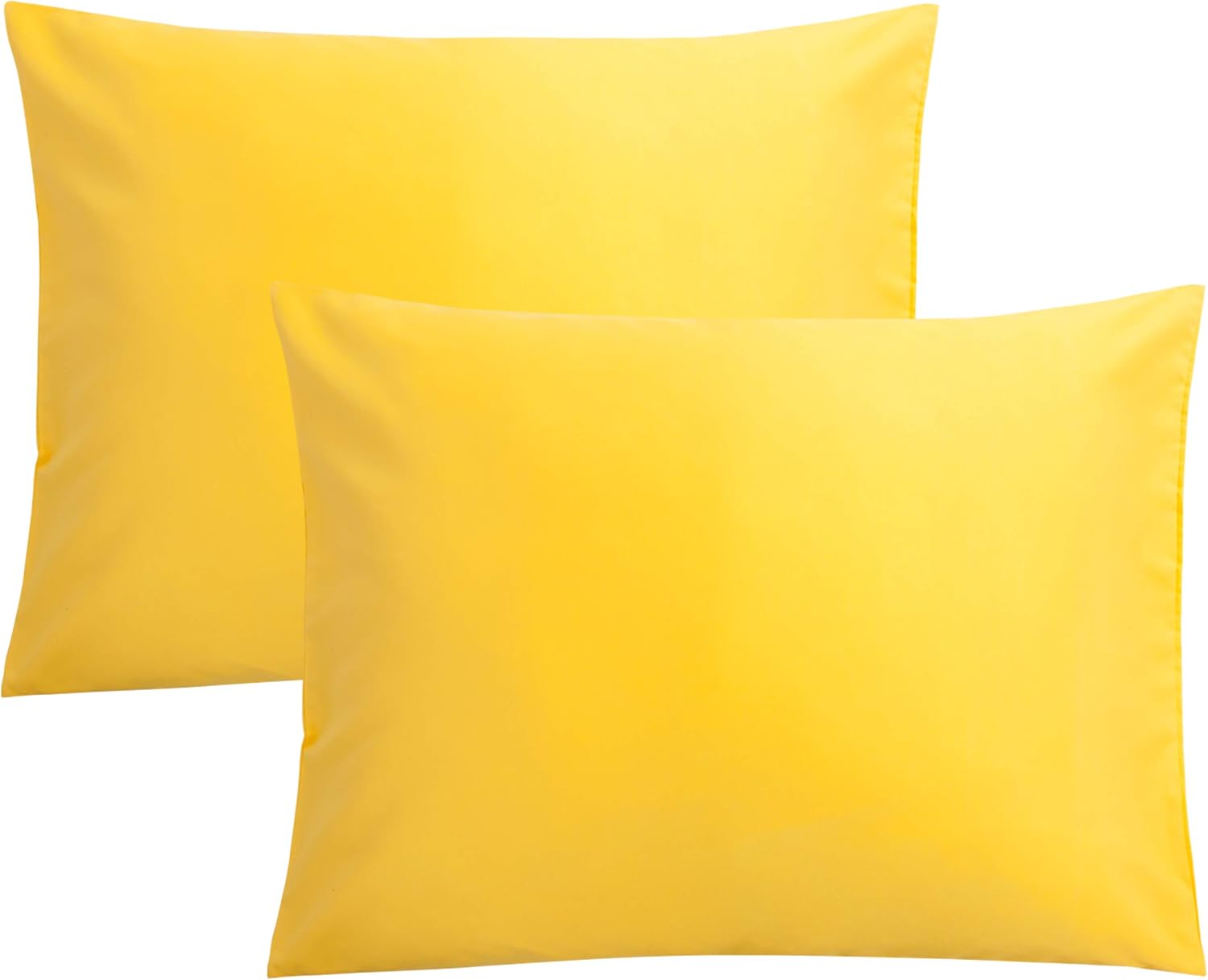 FLXXIE Pillow Cases Standard Size, Soft Microfiber Pillow Covers with Envelope Closure, Wrinkle, Stain Resistant Pillowcases, 2 Piece…