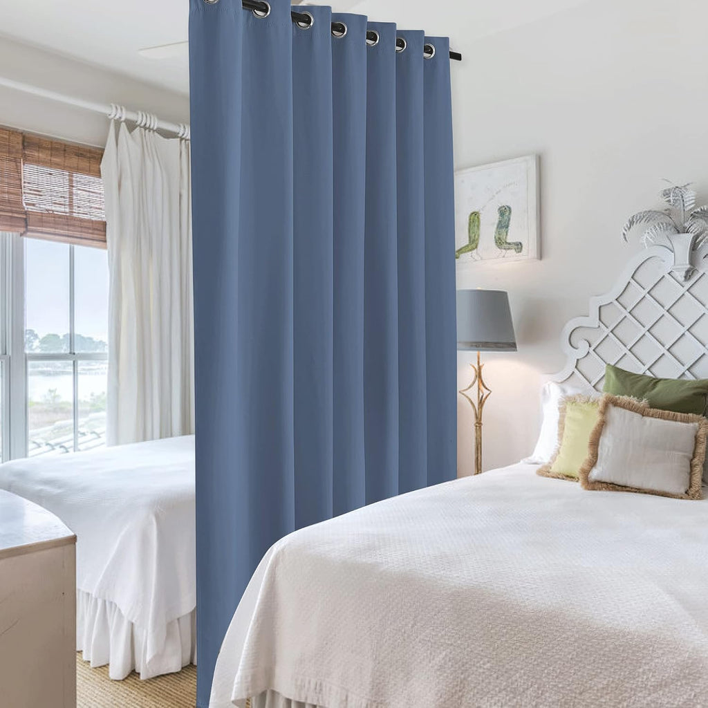 Rybhome RYB HOME Blackout Curtains Soundproof Energy Saving Insulating Privacy Room Divider Curtains for Patio Sliding Glass Door Living Ro…