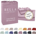 Bella Coterie Luxury Bamboo Viscose Twin Size Sheet Set | 100% Organically Grown | Ultra Soft | Cooling for Hot Sleepers | 18" Deep…