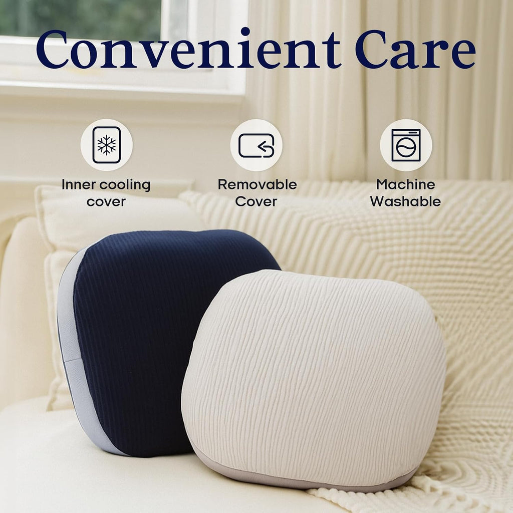 ZonLi Weighted Pillow for Adults 6.5Lbs, Washable Hug Pillow Get Better Sleep, Detachable Sensory Body Weighted Pillows, Memory Foam Bed…