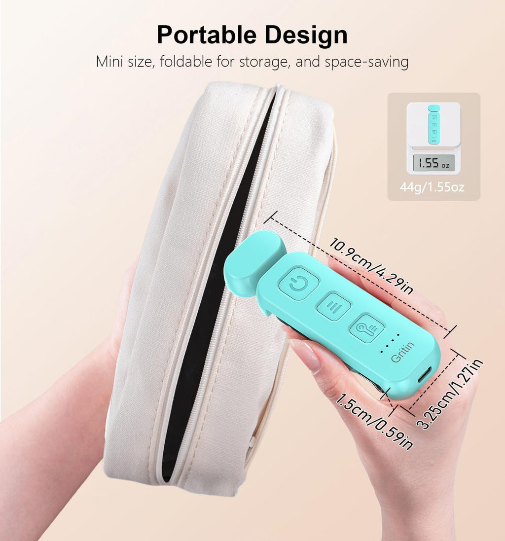 Gritin Reading Light, Rechargeable Book Light for Reading in Bed - Eye Caring 3 Color Temperatures, 5-Level Dimmable Brightness, Long…