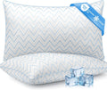 DIORIS Queen Size Pillows Set of 2 - Cooling Bed Pillows for Sleeping, Down Alternative Hypoallergenic Pillow for Side Back and Stomach…