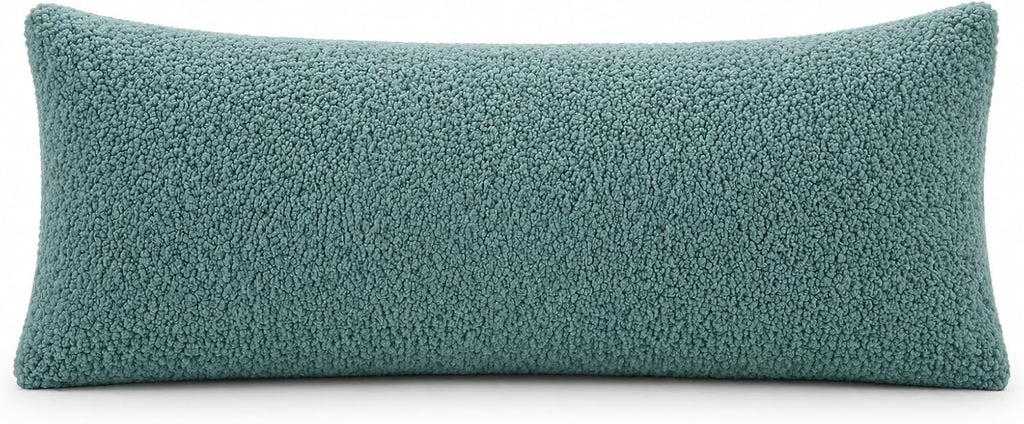 Reafort Sherpa Body Pillow Cover 21" x 54", Plush Fleece Long Body Pillowcase with Zipper Closure, Ultra Soft Fluffy Cozy Decorative…