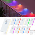 Willed Motion Sensor Night Light, RGB & Warm White Stair Lights Indoor, Rechargeable Color Changing Night Light, Wireless Motion Sensor Lig…