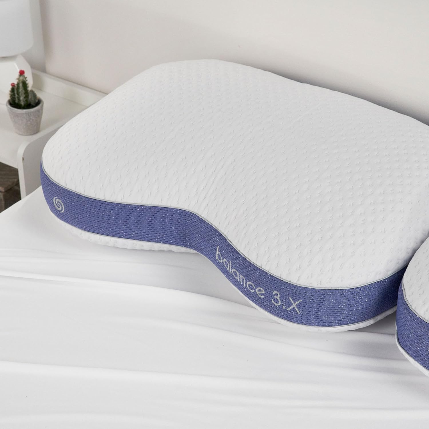 Bedgear Balance 3.X Cuddle Curve Performance Pillow – Extra Large Moisture Wicking Pillow for Sleeping, Lounging, Watching TV – Washable…
