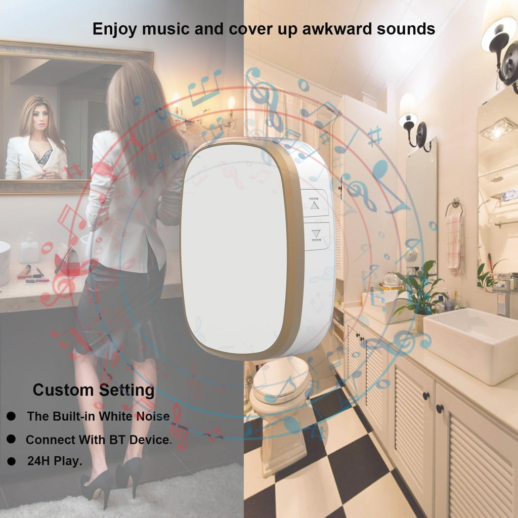 White Noise Sound Machine, 36 Relaxing Sounds Including Natural Soothing Sounds and Sleep Noise, Speaker for Home, Office…