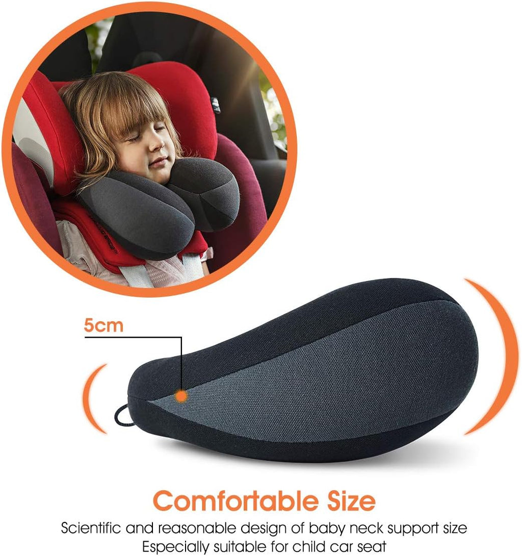 Infanzia Kids Chin Supporting Travel Neck Pillow, Helps Support Head and Neck, Comfortably Designed for Head, Neck, and Chin Support - Idea…