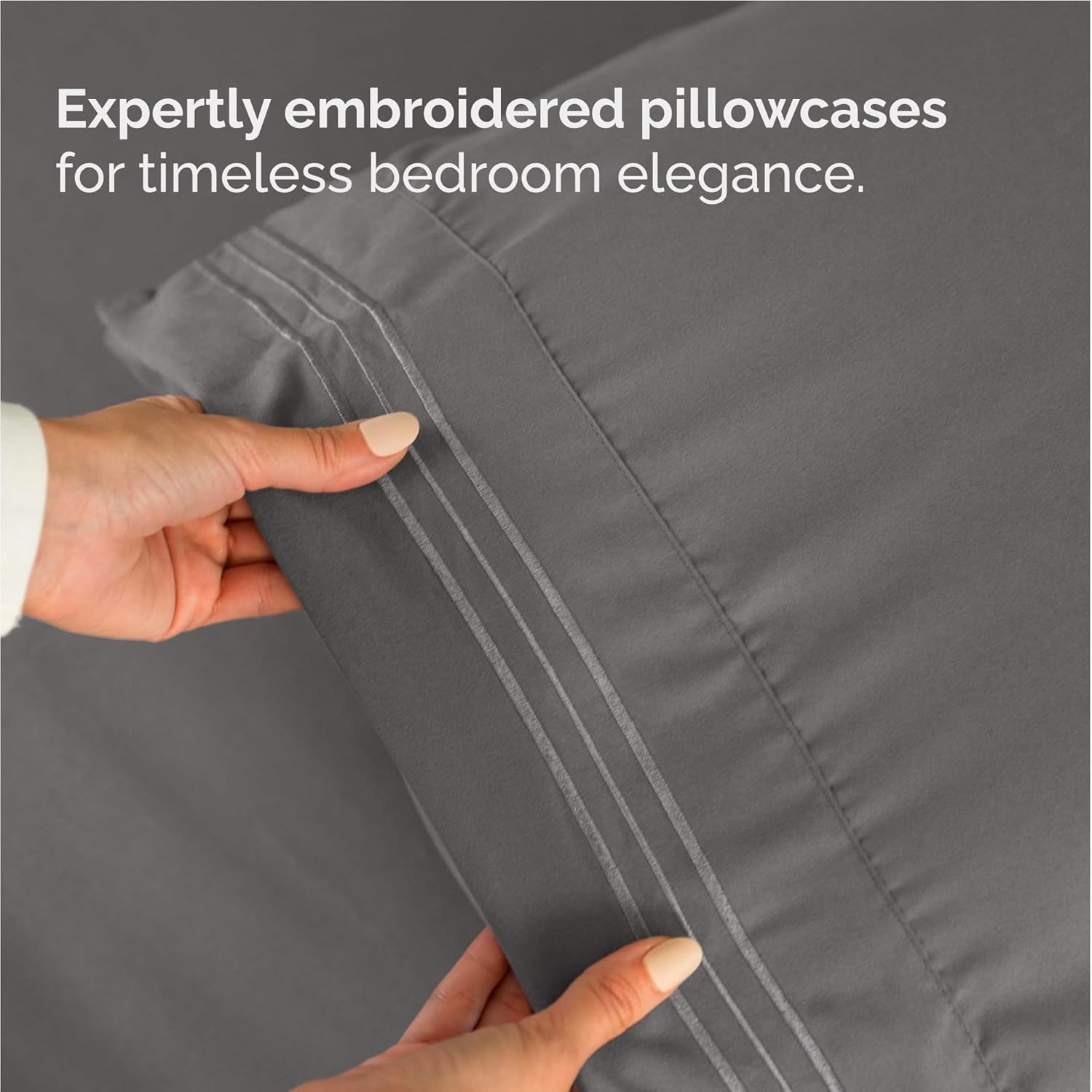 Full Size 4 Piece Sheet Set - Comfy Breathable & Cooling Sheets - Hotel Luxury Bed Sheets for Women & Men - Deep Pockets, Easy-Fit, Extra…