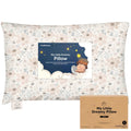 KeaBabies Toddler Pillow with Pillowcase, Jumbo 14X20 - Soft Organic Cotton Toddler Pillows for Sleeping - Machine Washable - Perfect for…