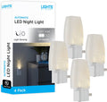 Lights by Night LED Night Light, Plug-in, Dusk to Dawn Sensor, Warm White, UL-Certified, Energy Efficient, Ideal Nightlight for Bedroom…