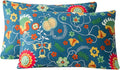 Susybao 100% Cotton Pillowcases Queen Size Set of 2 Sunflower Bed Pillow Covers Envelope Closure End Cactus Pillow Encasement Quality Soft…