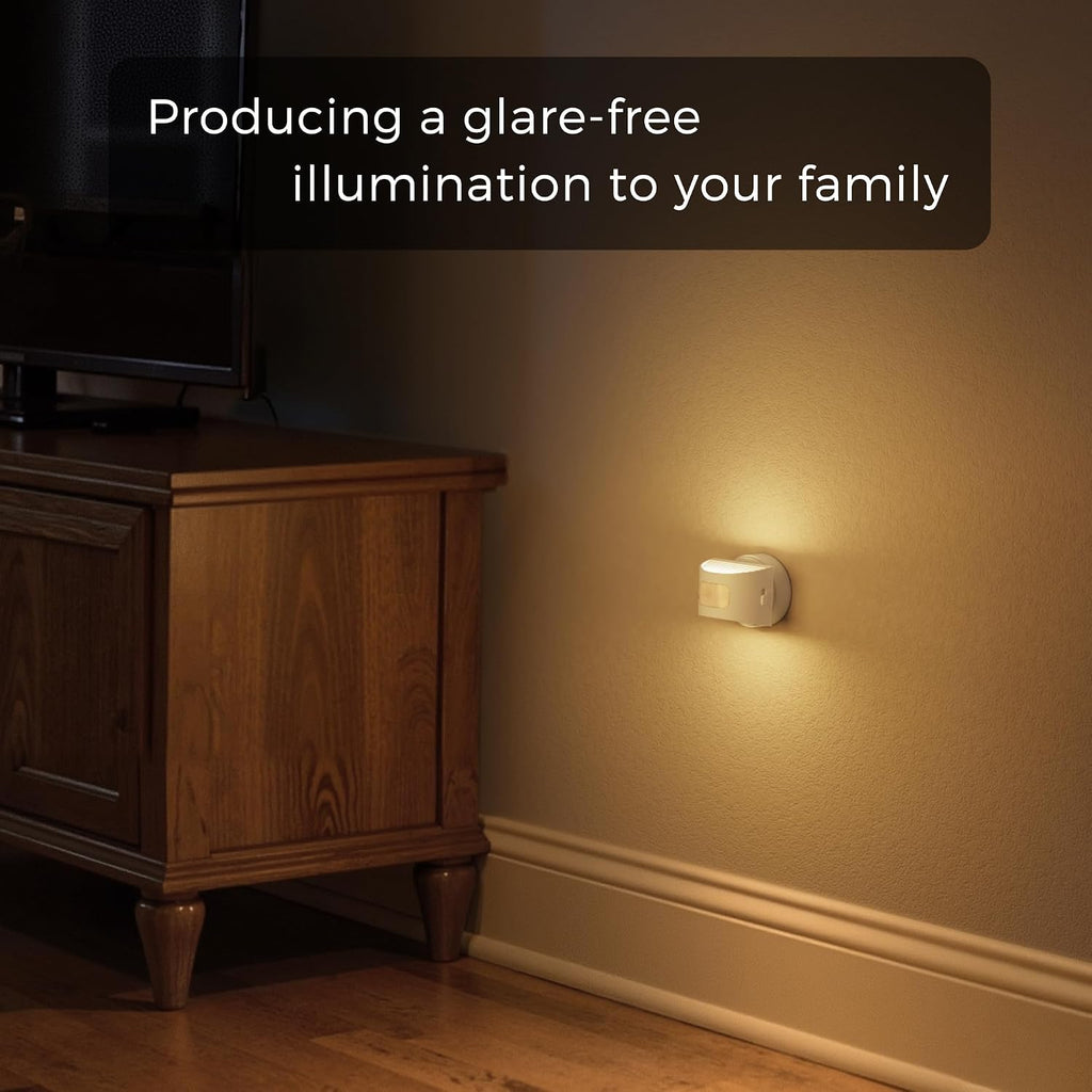 L LOHAS LED Motion Sensor Night Light, Rechargeable Stair Lights Indoor, Portable Warm White Motion Sensor Light Indoor, Battery Operated…