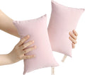 BEDSUM Tiny Pillows, 11x7 Mini Microfiber Small Pillow for Neck and Lumbar Support - Machine Washable Cushion for Office Desk…