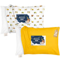 KeaBabies Toddler Pillowcase 13x18 – 2-Pack Organic Cotton Toddler Pillowcase for Kids, Boys, Girls, Soft & Durable Cotton Cover for Miniat…
