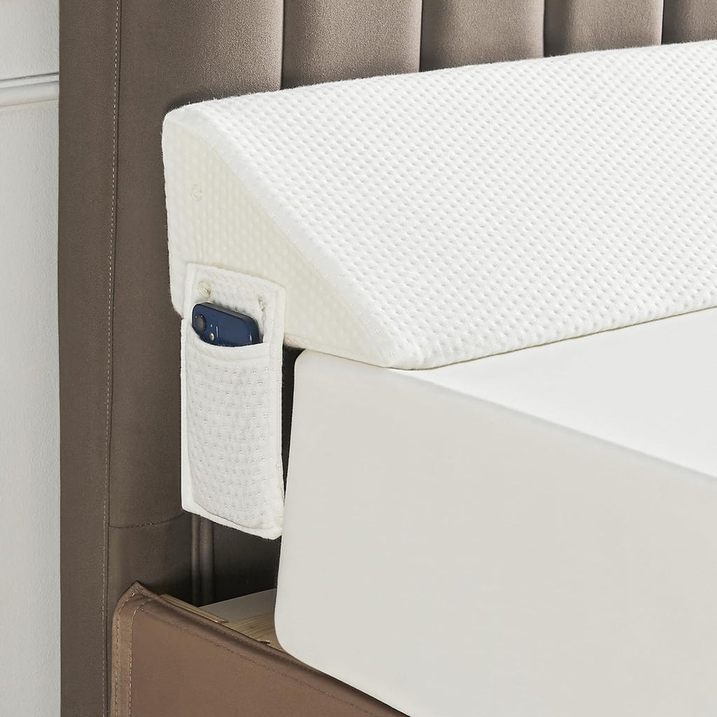 IFNOW Twin Size(40"x6"x10") Bed Wedge Pillow for Headboard, Mattress Gap Filler(0-8"), Bed Wedge for Gap Between Your Headboard and…