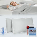 Cieltown Cooling Pillow Cases for Hot-Sleepers: Q-Max ≥0.4 Nylon Spandex Cool-to-Touch for Night Sweats - Waffle Weave for Dry & Com…