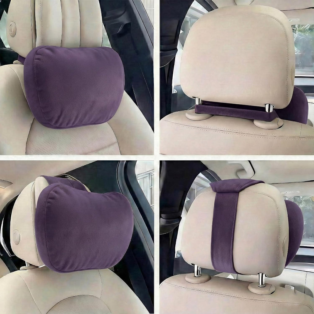 WELBRIT 2PCS Car Pillow for Car Neck Pillow for Driving Seat Neck Support Soft Cushion Back Support Head-Rests for Vehicle Sleeping…