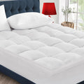 CYMULA California King Mattress Topper - Extra Thick Cooling Mattress Pad Cover for Back Pain - Soft Mattress Protector Bed Topper Pillow…