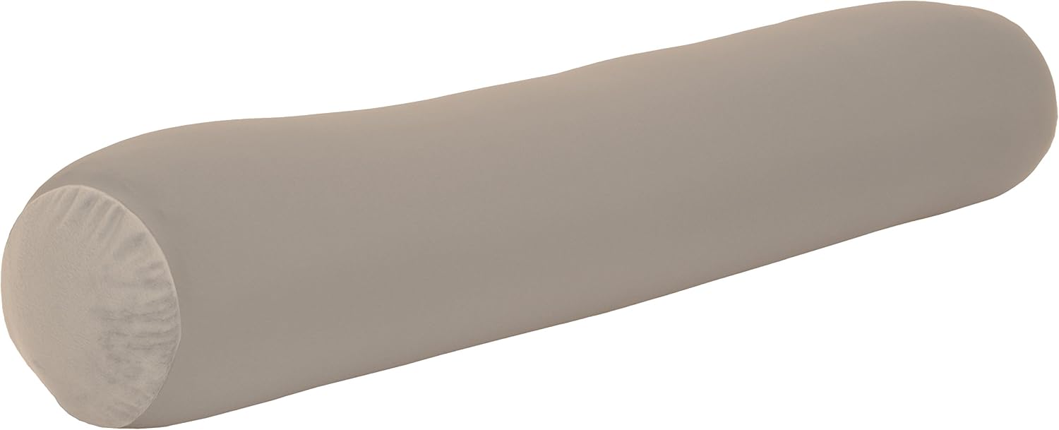 Deluxe Comfort Microbead Body Pillow (47" x 7") – Mooshi Squishy Soft – Prenatal Pregnancy Pillow – Full-Body Side Sleeper – Body Pillow…