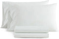 MarthaStewart Martha Stewart - Full Size Sheets Set, Crisp & Tailored Cooling Sheets with a Smooth Cotton Percale Lightweight Feel - Bed Sh…