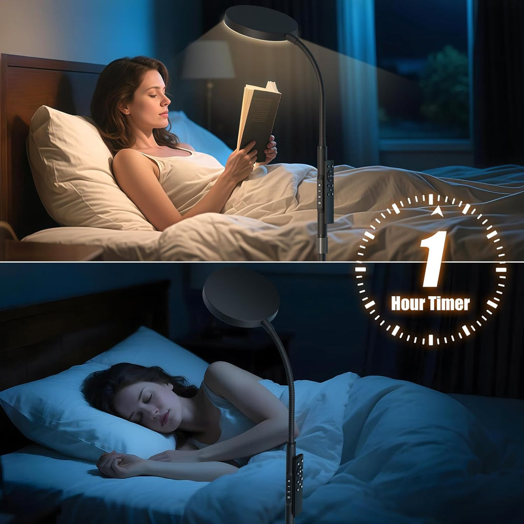 PACOVY Floor Lamp, Adjustable Height Floor Lamps for Living Room Bedroom, 120 LED Super Bright Standing Lamp Remote Control Dimmable…