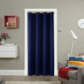 ChrisDowa Blackout Door Curtains for Doorway Privacy, Grommet Closet Curtains for Bedroom Closet Door, Thermal Insulated Doorway Cover Room…