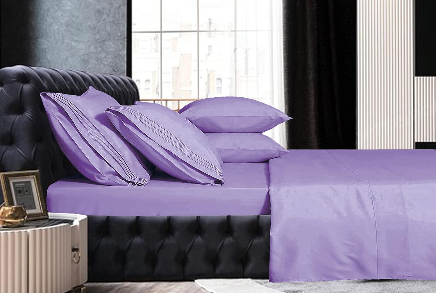 MocassiLuxuryBedding Mocassi Twin Sheet Set - Luxury Hotel 1800 Premier Bedding Sheets & Pillowcases - Ultra Soft Breathable & Cooling Bed…