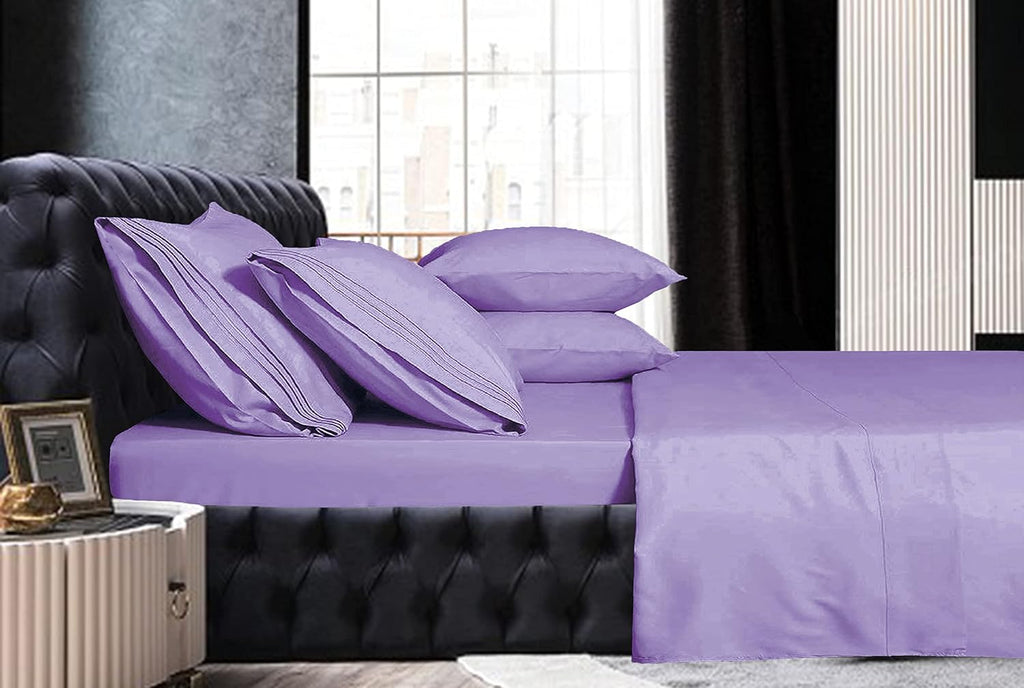 MocassiLuxuryBedding Mocassi Cali King Sheet Set - Luxury Hotel 1800 Premier Bedding Sheets & Pillowcases - Ultra Soft Breathable & Cooling…
