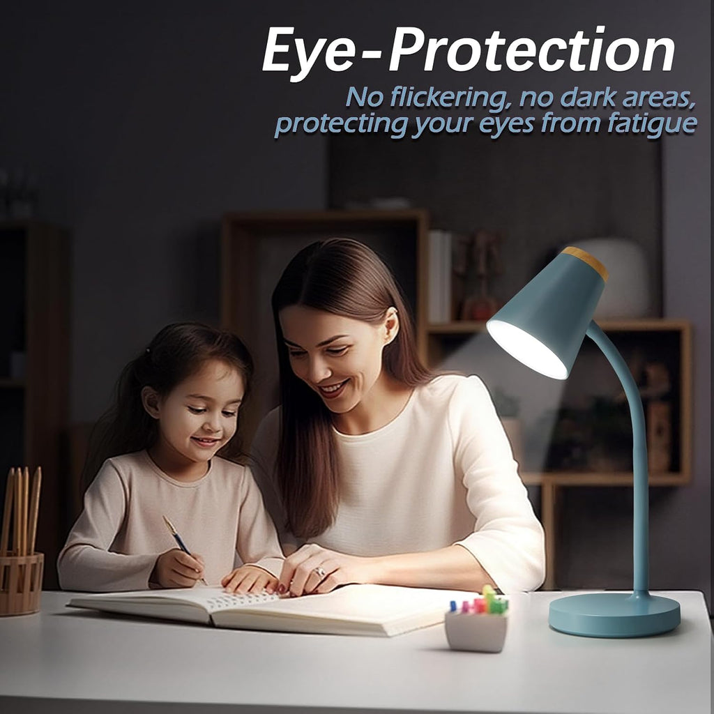 WelcometoEJIAXIN EJIAXIN Desk Lamps for Home Office - Small LED Desk Lamp Touch Dimmable Reading Light for College Dorm Room - Adjustable F…