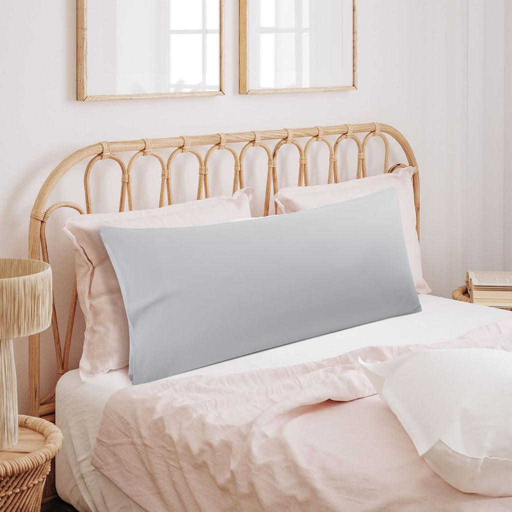 uxcell 100% Microfiber Body Pillow Cover | 1800 Thread Count Pillowcase | Soft Pillow Case with Envelope Closure | 90 GSM Ployester | No Wr…