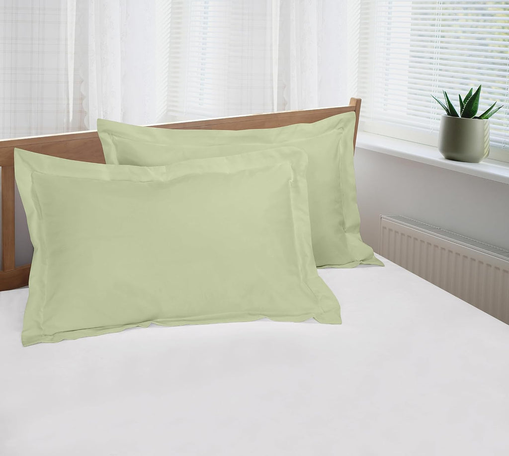 Royalelinens Royale Linens Pillow Shams 2 Pack Queen Size 20x30 Inch- Brushed 1800 Microfiber - Bed Pillow Shams, Wrinkle Resistant Super S…