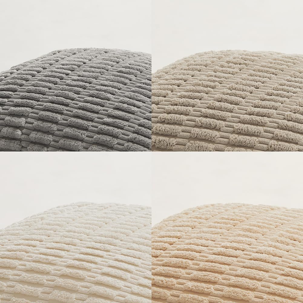 Fancy Homi 4 Packs Decorative Throw Pillow Covers for Living Room Couch Bed, Modern Farmhouse Boho Home Décor Accent Cushion Case, 16" x…
