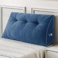 Sasttie Headboard Pillow Twin/Twin XL, Wedge Pillow Headboard for Dorm, Triangular Daybed Backrest Cushion for Sitting or Reading in Bed, w…