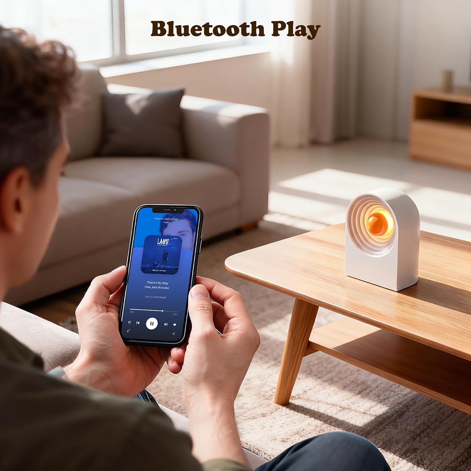 UNEEDE White Noise Sound Machine with Bluetooth Functionality, Night Light, Portable Bluetooth Speaker with Noise Canceling for Office &…