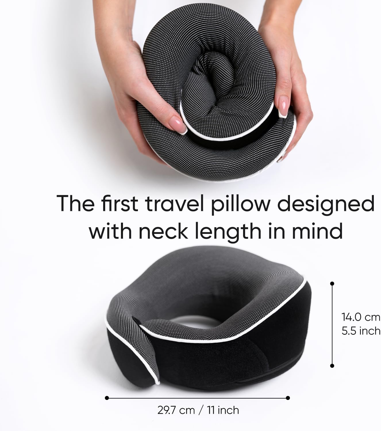 Proglobe Orthopedic Neck Pillow, Travel Neck Pillows for Airplanes, Memory Foam Kit, 360° Head Support, Airplane Pillow Set with 3D…