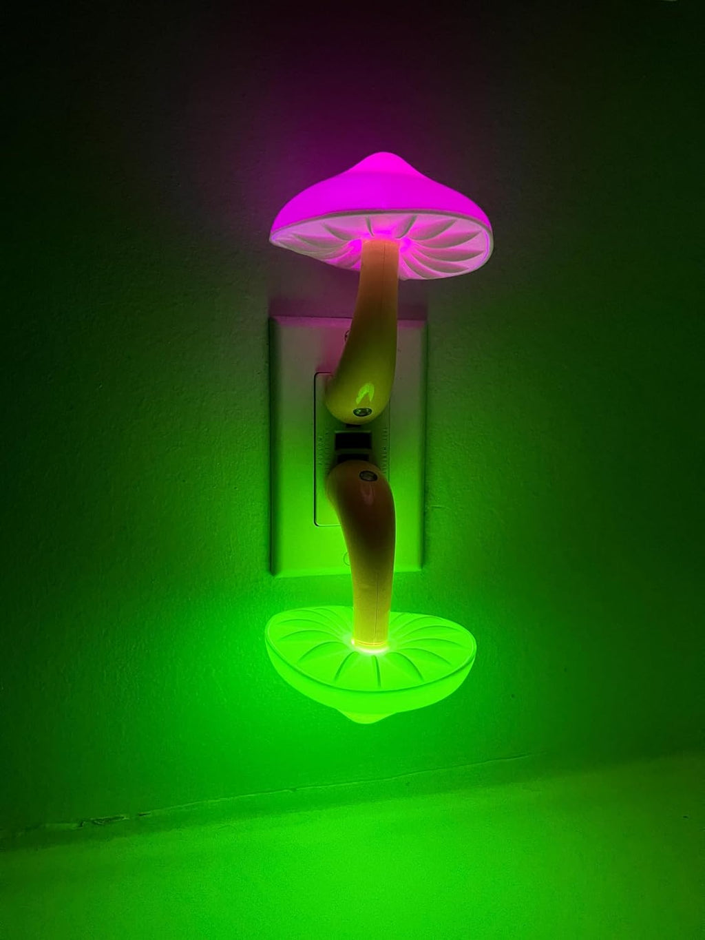 AUSAYE 3 Pack Sensor LED Night Light Plug in Lamp Mushroom Night Light for Adults Kids NightLight…