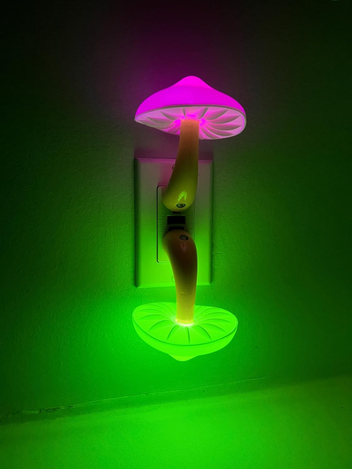 AUSAYE 3 Pack Sensor LED Night Light Plug in Lamp Mushroom Night Light for Adults Kids NightLight…