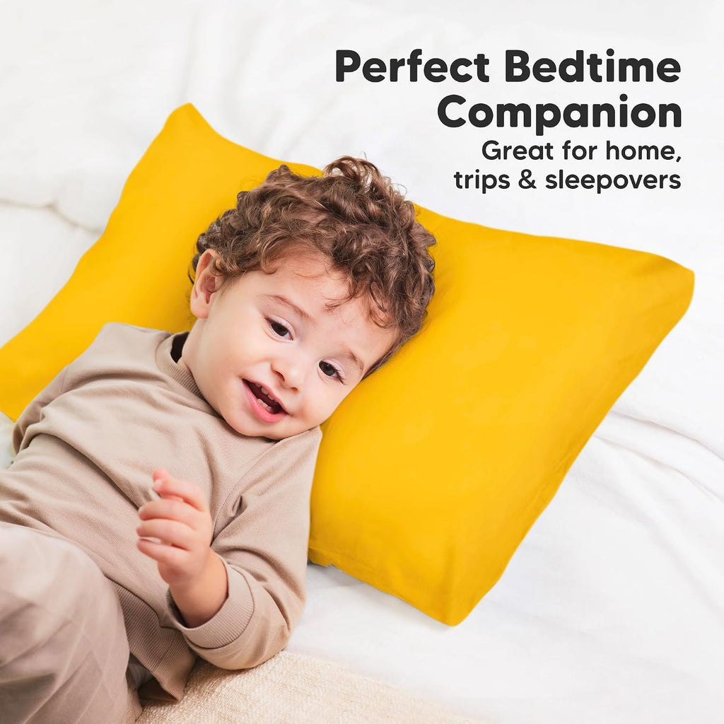 KeaBabies 13 x 18 Toddler Pillowcase, 2-Pack Waterproof - Soft Waterproof Toddler Pillow Protector Cover for Kids, Boys, Girls, Machine…