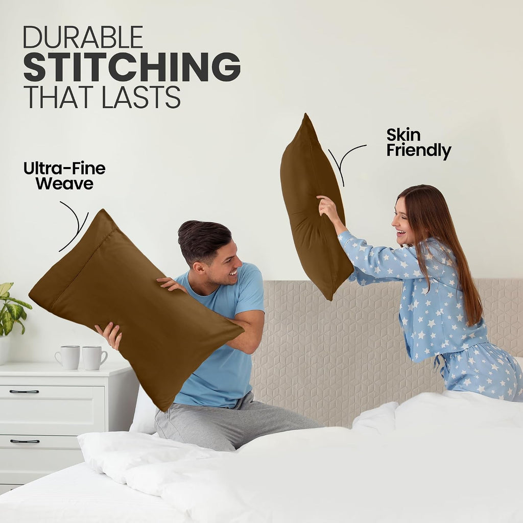 Utopiabedding Utopia Bedding Queen Pillow Cases - 2 Pack - Envelope Closure - Soft Brushed Microfiber Fabric - Shrinkage and Fade Resistant…