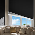 Portable Blackout Curtains for Bedroom, Easy Install No Drill Black Out Shades&Blinds for Indoor Windows with Upgraded Hook&Loop…