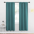 NICETOWN Blackout Curtains for Living Curtains, Three Pass Microfiber Noise Reducing Thermal Insulated Solid Rod Pocket Blackout Window…